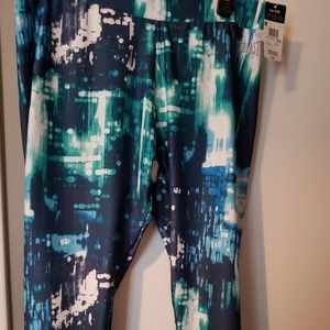 NWT Everlast XL printed yoga pants